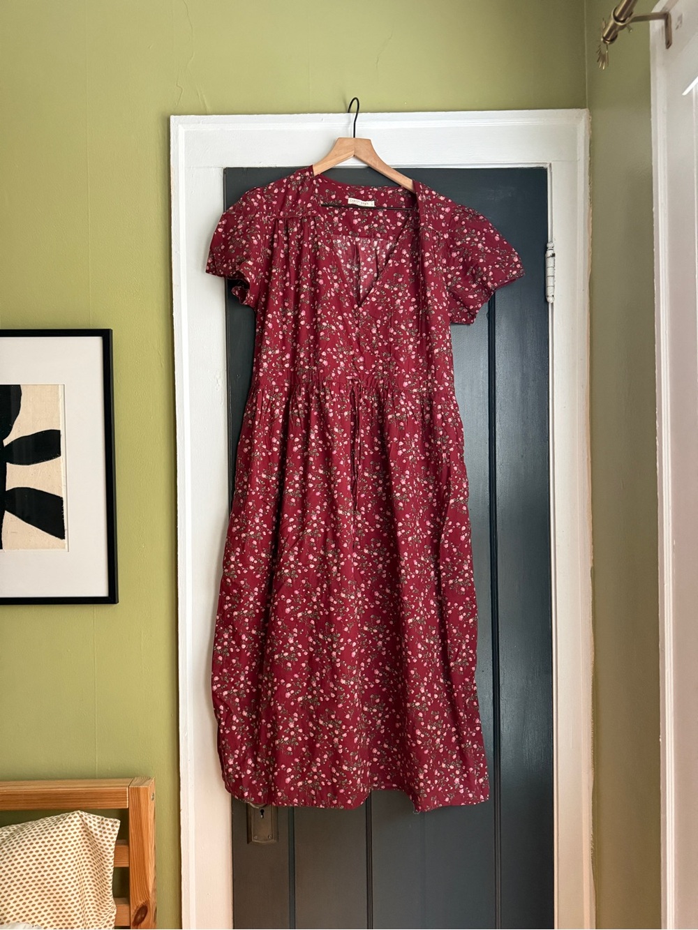 Christy Dawn Ditsy Floral Dawn Dress - Size Large